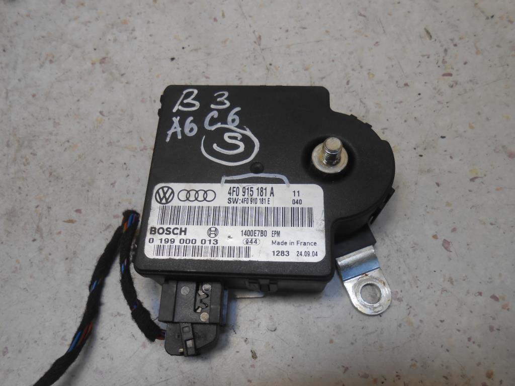 Блок управления аккумулятором (АКБ)  Audi A6