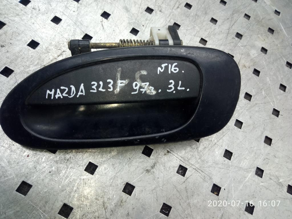Ручка двери наружная задняя левая Mazda 323 BA купить в Беларуси
