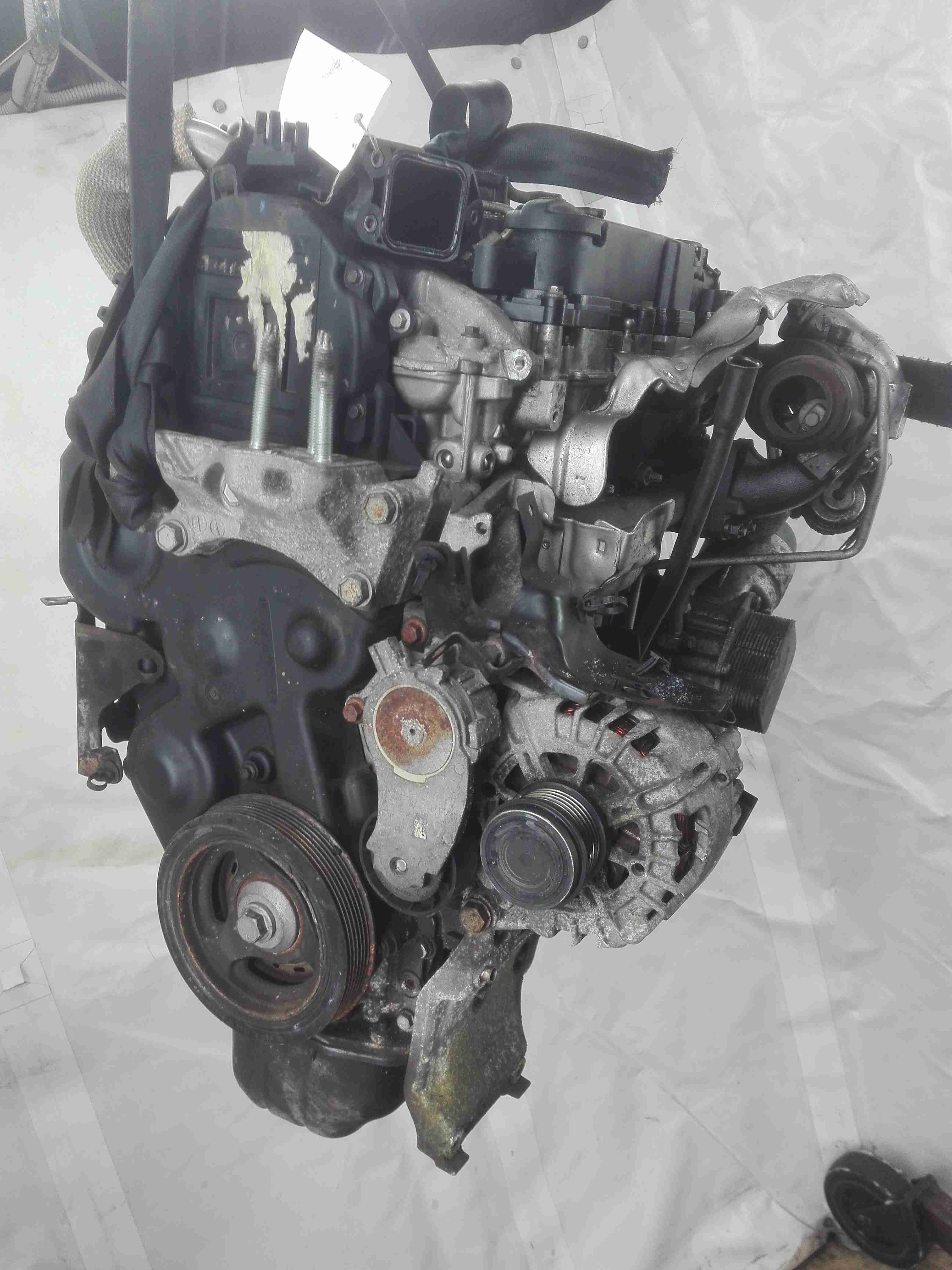 Двигатель  Ford Fiesta