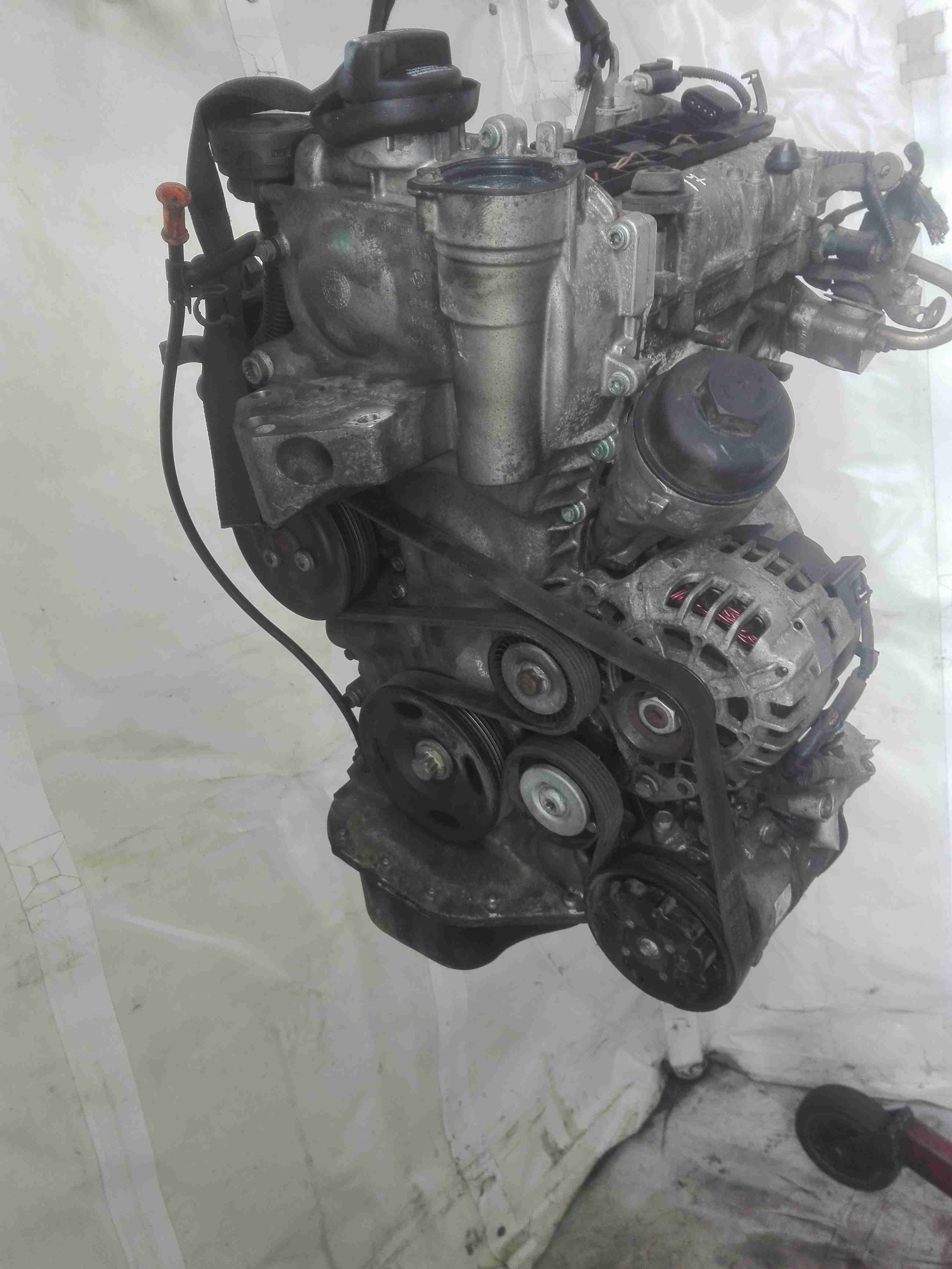 Двигатель  Skoda Fabia