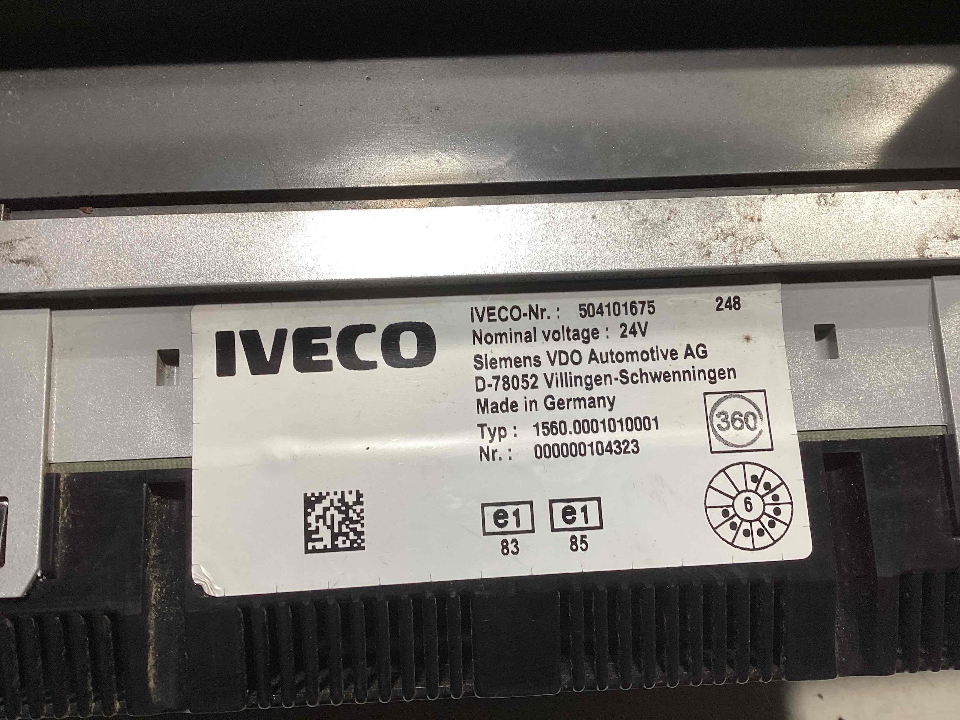 Панель приборная (щиток приборов) Iveco EuroCargo 3 купить в России