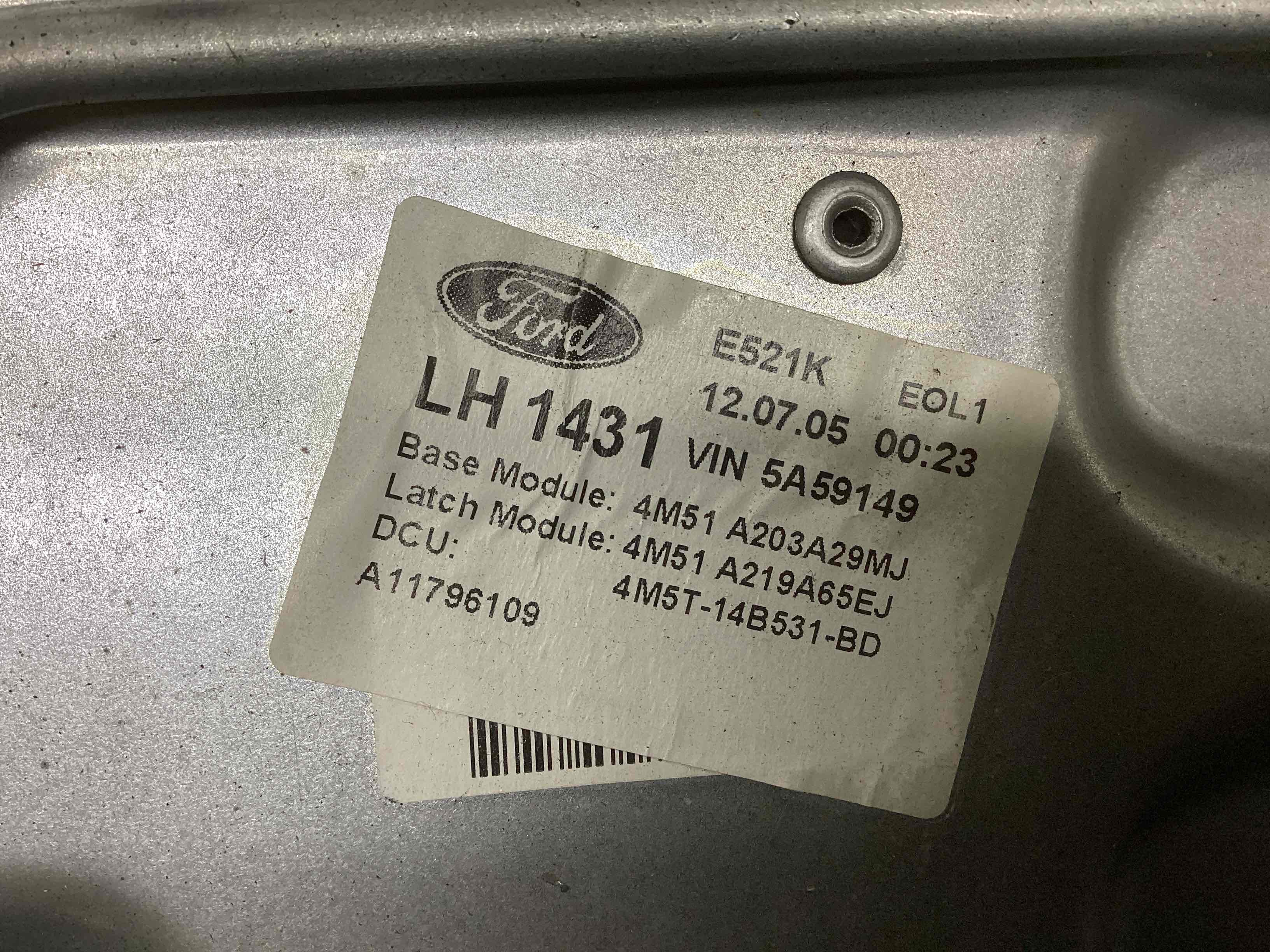 Стеклоподъемник механический двери передней левой Ford Focus 2 купить в Беларуси