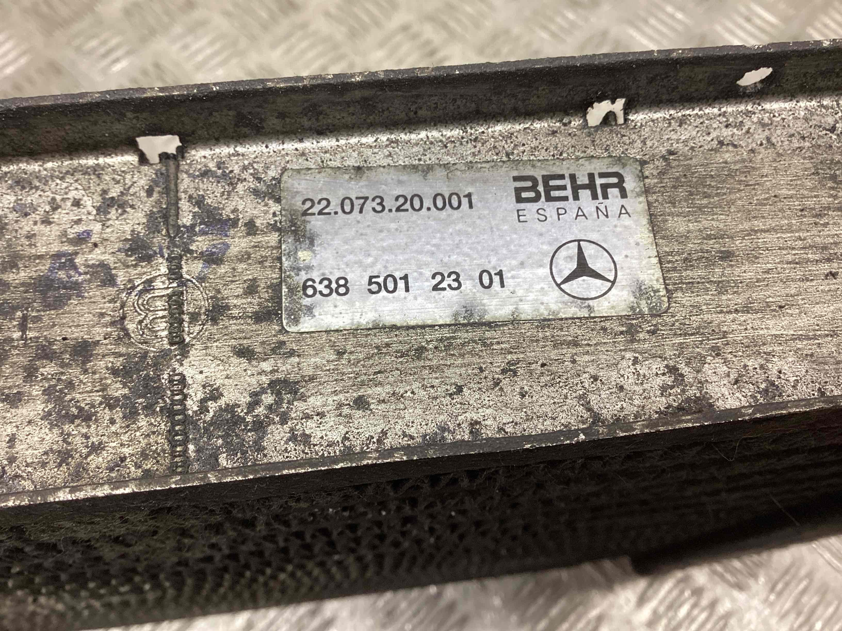 Интеркулер (радиатор интеркулера) Mercedes Vito (W638) купить в Беларуси