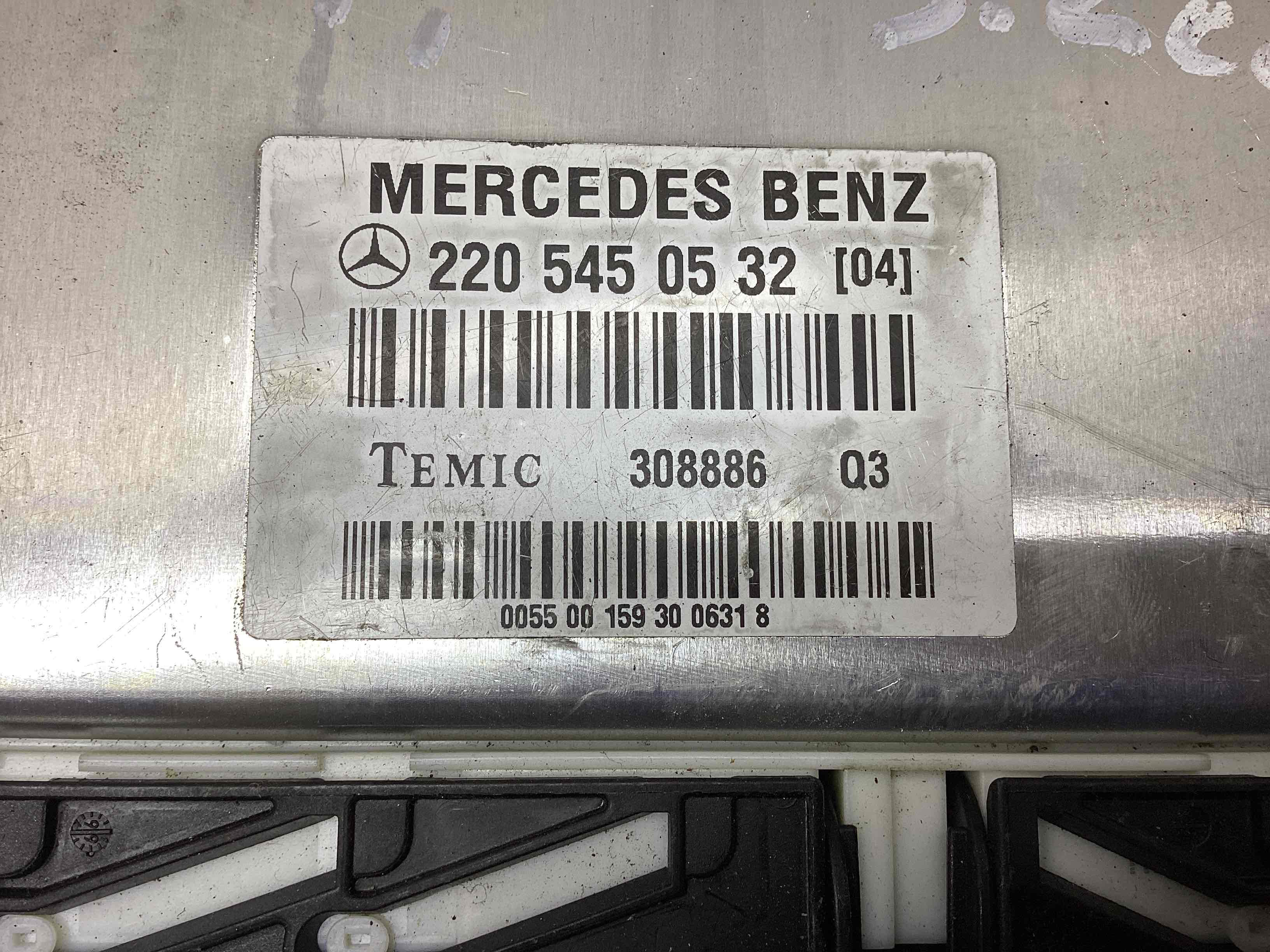 Блок управления подвеской Mercedes S-Class (W220) купить в Беларуси