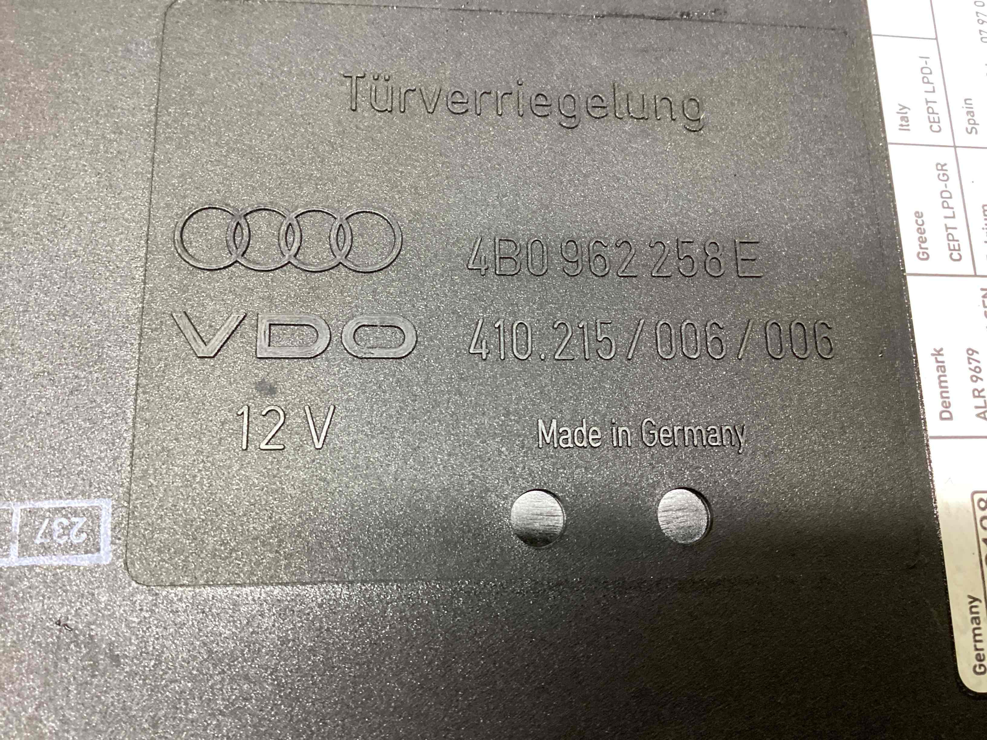 Блок комфорта Audi A6 C5 купить в России