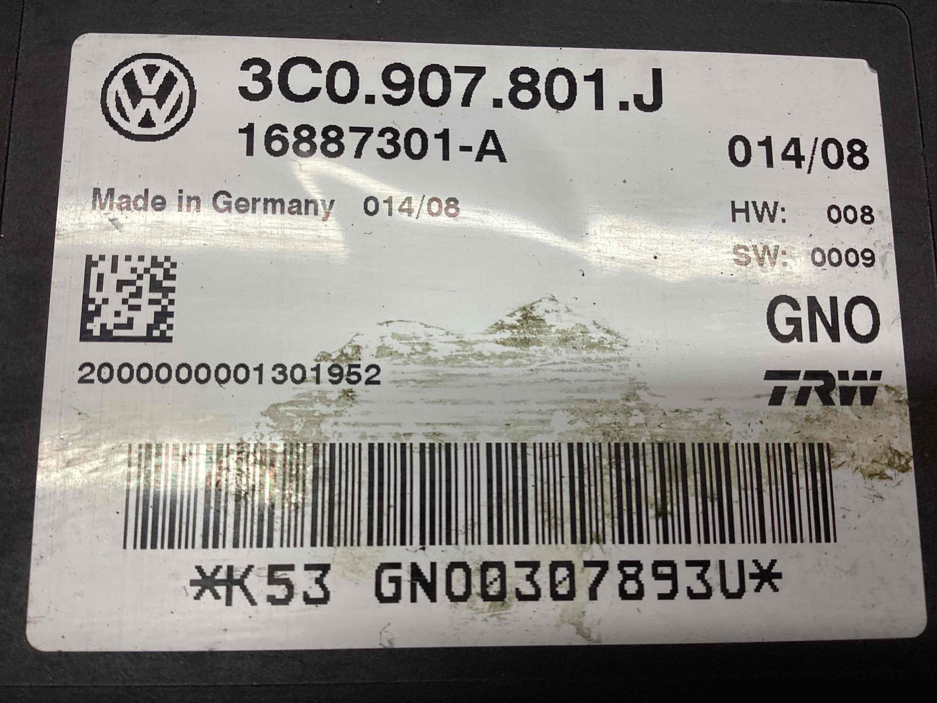 Блок управления ручником Volkswagen Passat 6 купить в России