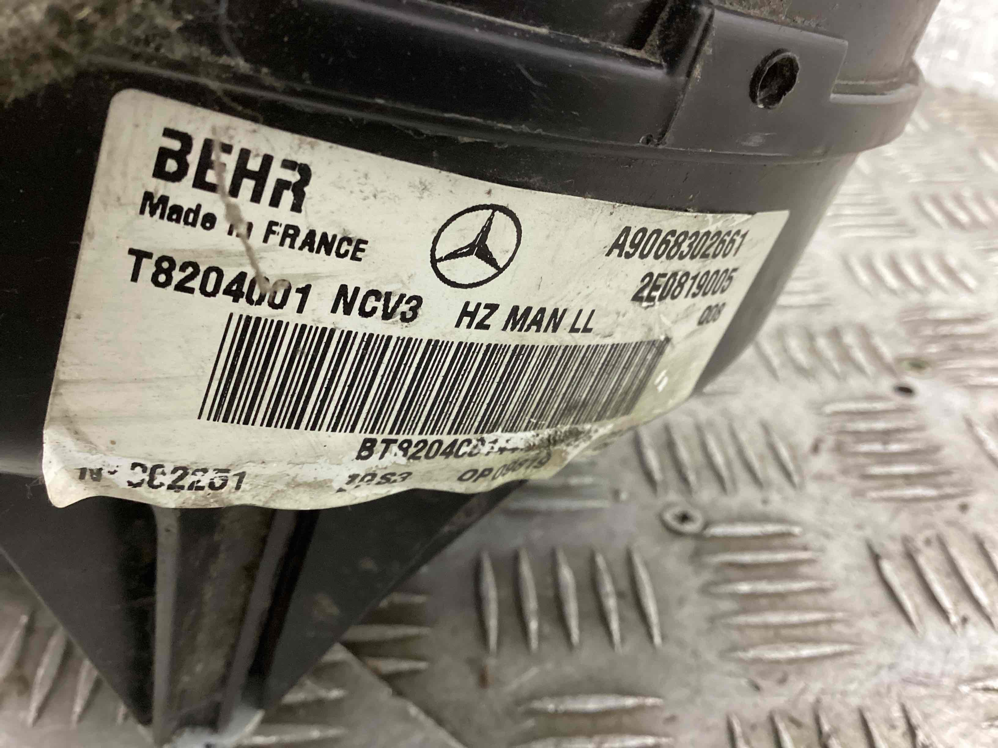 Отопитель в сборе (печка) Mercedes Sprinter 2 (W906) купить в Беларуси
