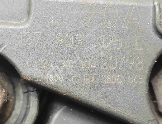 Генератор Volkswagen Golf IV (1J) 1997-2004  Volkswagen Golf Golf IV (1J) 1997-2004