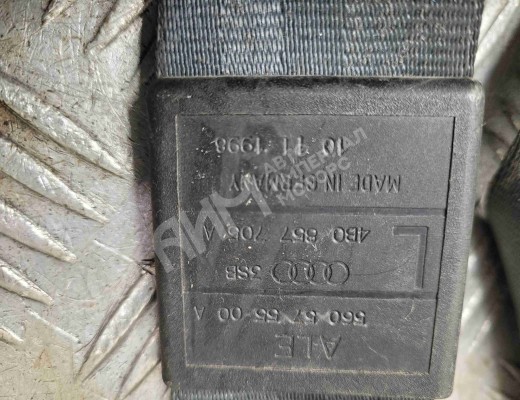 Ремень безопасности передний левый Audi A6 C5 (4B) 1997-2001  Audi A6 A6 C5 (4B) 1997-2001