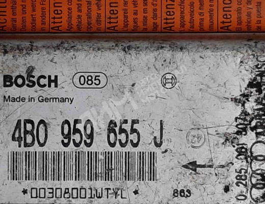 Блок AirBag Audi A6 C5 (4B) 1997-2001  Audi A6 A6 C5 (4B) 1997-2001
