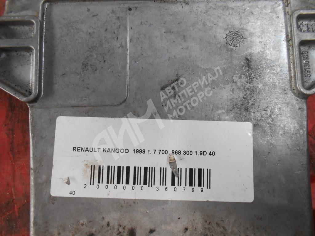 Блок управления двигателем  Renault Kangoo