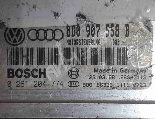 Блок управления двигателем Audi A4 B5 (8D) 1994-1999  Audi A4 A4 B5 (8D) 1994-1999