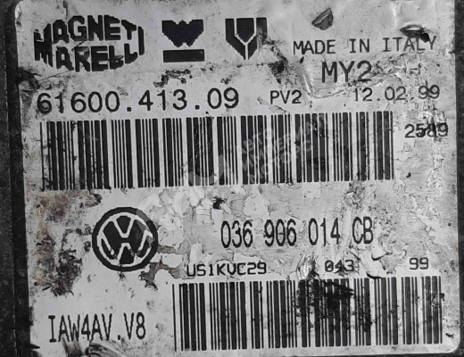 Блок управления двигателем Volkswagen Lupo (6X) 1998-2005  Volkswagen Lupo Lupo (6X) 1998-2005