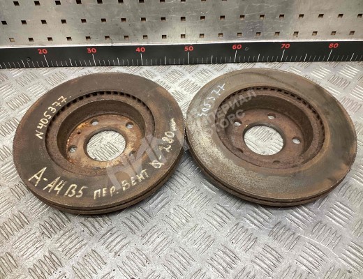 Диск тормозной передний Audi A4 B5 (8D) 1994-1999  Audi A4 A4 B5 (8D) 1994-1999