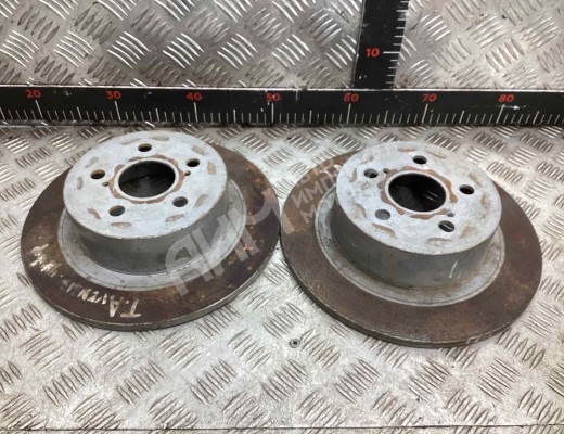 Диск тормозной задний Toyota Avensis II (T250) 2003-2008  Toyota Avensis Avensis II (T250) 2003-2008