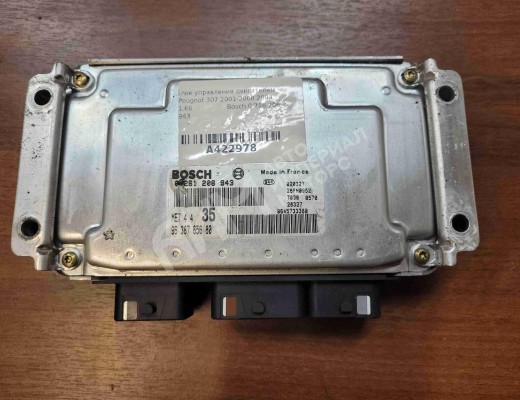 Блок управления двигателем Peugeot 307 (3A/3H) 2001-2005  Peugeot 307 307 (3A/3H) 2001-2005