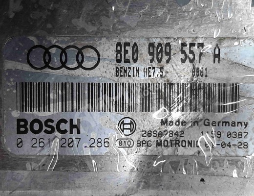 Блок управления двигателем Audi A4 B6 (8EC, 8E5) 2000-2004  Audi A4 A4 B6 (8EC, 8E5) 2000-2004