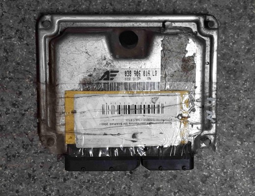 Блок управления двигателем Volkswagen Sharan I (7M) 2000-2003 рестайлинг  Volkswagen Sharan Sharan I (7M) 2000-2003 рестайлинг