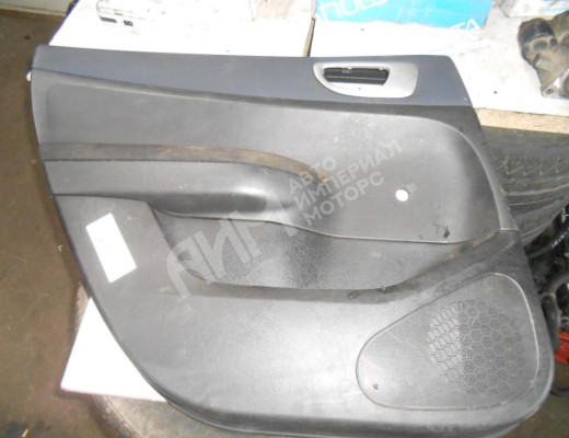Обшивка двери задней левой (дверная карта) Peugeot 307 (3A/3H) 2001-2005  Peugeot 307 307 (3A/3H) 2001-2005