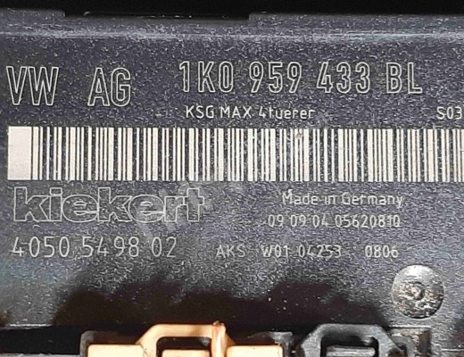 Блок комфорта Volkswagen Golf V (1K) 2004-2009  Volkswagen Golf Golf V (1K) 2004-2009