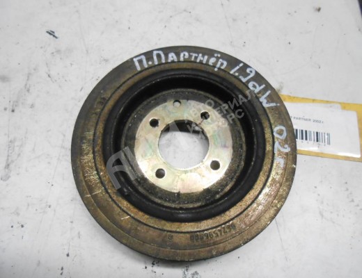 Шкив коленвала Peugeot Partner I 1996-2008  Peugeot Partner Partner I 1996-2008