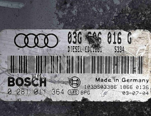 Блок управления двигателем Volkswagen Golf V (1K) 2004-2009  Volkswagen Golf Golf V (1K) 2004-2009