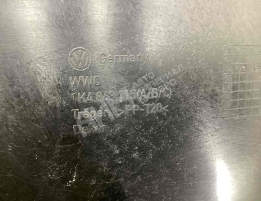 Обшивка двери задней левой (дверная карта) Volkswagen Golf V (1K) 2004-2009  Volkswagen Golf Golf V (1K) 2004-2009