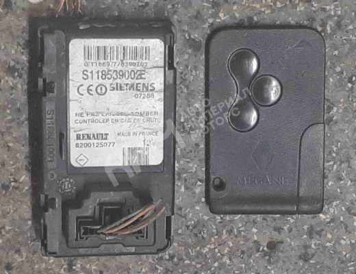Блок считывания ключ-карты Renault Megane II 2002-2006  Renault Megane Megane II 2002-2006