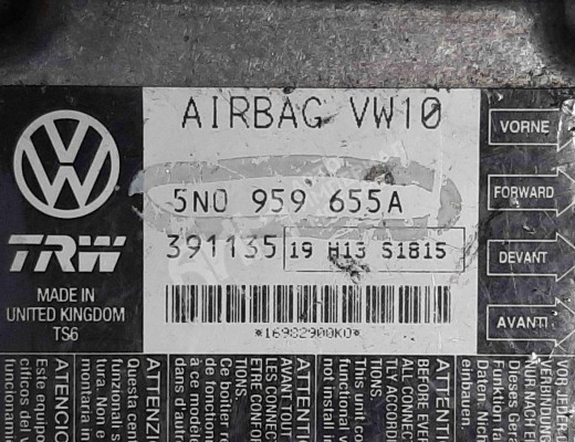 Блок AirBag Volkswagen Passat B6 (3C) 2005-2010  Volkswagen Passat Passat B6 (3C) 2005-2010
