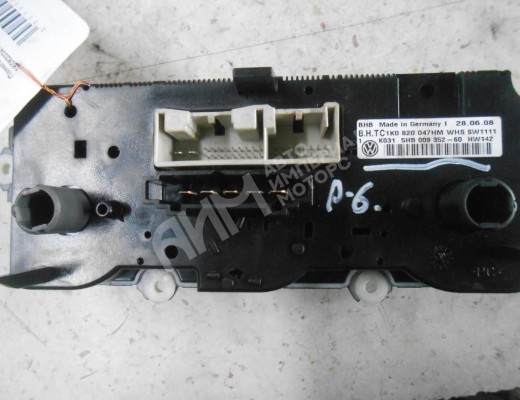Блок управления печки/климат-контроля Volkswagen Passat B6 (3C) 2005-2010  Volkswagen Passat Passat B6 (3C) 2005-2010