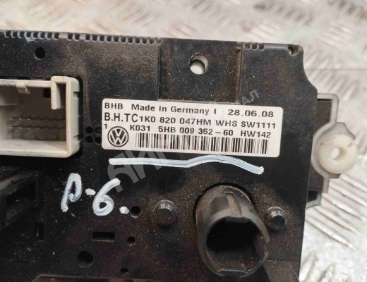Блок управления печки/климат-контроля Volkswagen Passat B6 (3C) 2005-2010  Volkswagen Passat Passat B6 (3C) 2005-2010