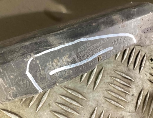 Накладка на порог Volkswagen Passat B6 (3C) 2005-2010  Volkswagen Passat Passat B6 (3C) 2005-2010