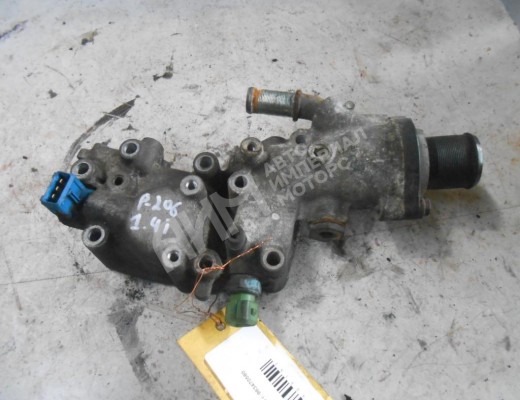Корпус термостата Peugeot 206 (2A/2E) 1998-2003  Peugeot 206 206 (2A/2E) 1998-2003
