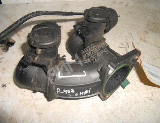 Заслонка дроссельная Peugeot 407 2004-2010  Peugeot 407 407 2004-2010