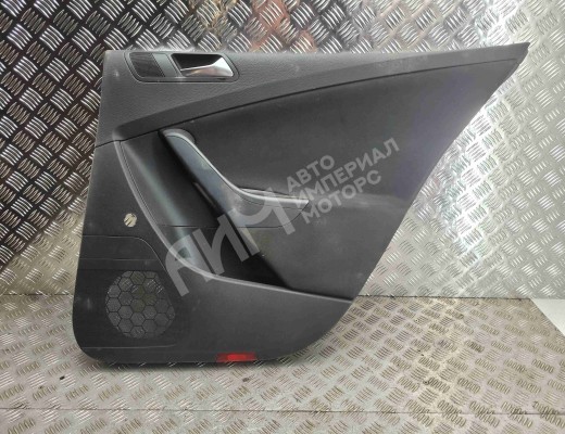 Обшивка двери задней правой (дверная карта) Volkswagen Passat B6 (3C) 2005-2010  Volkswagen Passat Passat B6 (3C) 2005-2010
