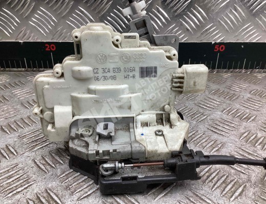 Замок двери задней правой Volkswagen Passat B6 (3C) 2005-2010  Volkswagen Passat Passat B6 (3C) 2005-2010