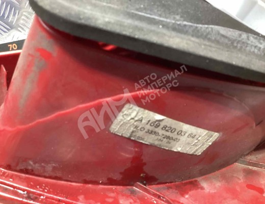 Фонарь задний левый Mercedes A (W169) 2004-2012  Mercedes A A (W169) 2004-2012
