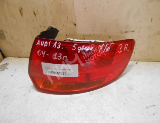 Фонарь задний правый Audi A3 II (8P) 2005-2008 рестайлинг  Audi A3 A3 II (8P) 2005-2008 рестайлинг