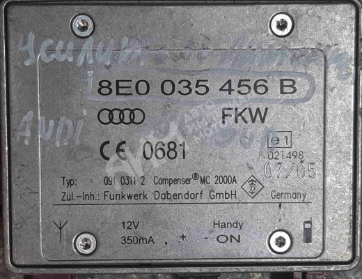 Усилитель антенны Audi A6 Allroad C5 (4BH) 2000-2005  Audi A6 Allroad A6 Allroad C5 (4BH) 2000-2005