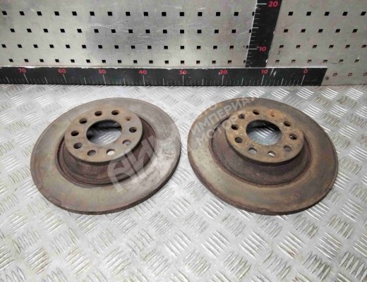 Диск тормозной задний Audi A6 C6 (4F) 2004-2008  Audi A6 A6 C6 (4F) 2004-2008