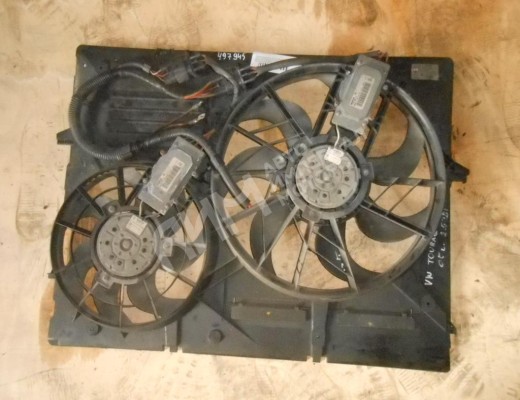 Диффузор вентилятора Volkswagen Touareg I (7L) 2002-2006  Volkswagen Touareg Touareg I (7L) 2002-2006