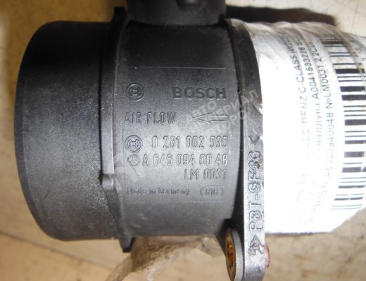 Расходомер воздуха Mercedes C (W203) 2000-2004  Mercedes C C (W203) 2000-2004