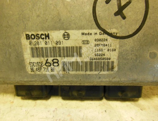 Блок управления двигателем Citroen C5 I 2001-2004  Citroen C5 C5 I 2001-2004