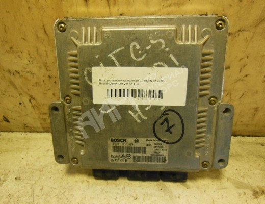 Блок управления двигателем Citroen C5 I 2001-2004  Citroen C5 C5 I 2001-2004