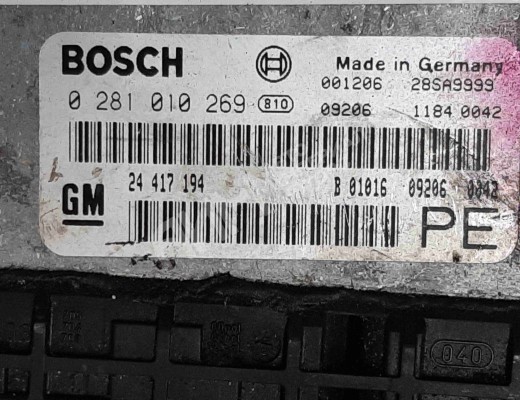 Блок управления двигателем Opel Vectra B 1995-1999  Opel Vectra Vectra B 1995-1999