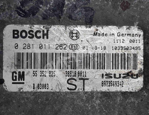 Блок управления двигателем Opel Astra G 1998-2004  Opel Astra Astra G 1998-2004