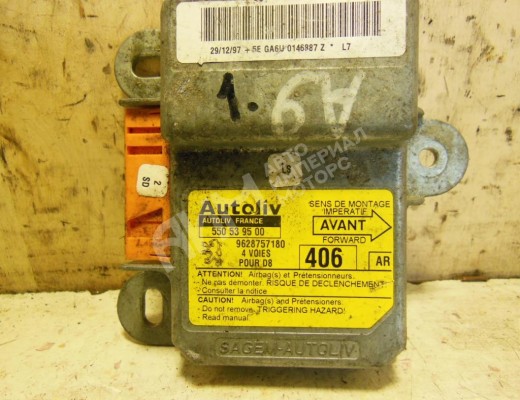Блок AirBag Peugeot 406 1995-2004  Peugeot 406 406 1995-2004