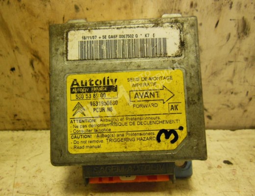 Блок AirBag Citroen Xantia (X2) 1998-2002 рестайлинг  Citroen Xantia Xantia (X2) 1998-2002 рестайлинг