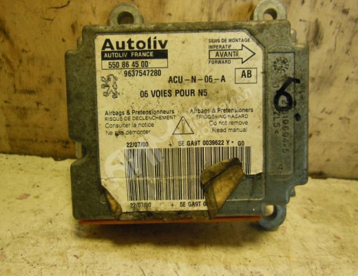 Блок AirBag Peugeot 306 1993-2003  Peugeot 306 306 1993-2003