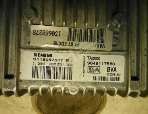 Блок управления АКПП Citroen C5 I 2001-2004  Citroen C5 C5 I 2001-2004